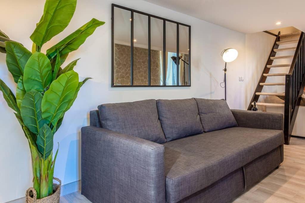 Penthouse Loft 5Min Palais Des Festivals And Beach Terrace View On Castle Кан Екстериор снимка