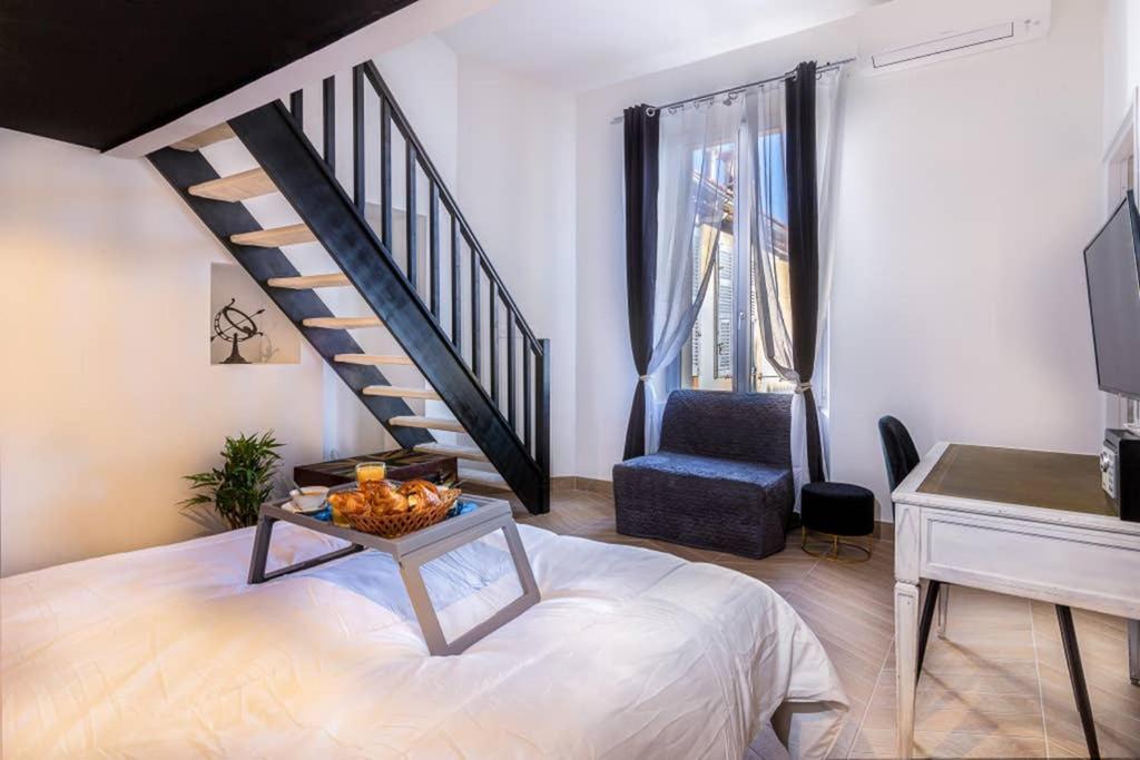 Penthouse Loft 5Min Palais Des Festivals And Beach Terrace View On Castle Кан Екстериор снимка