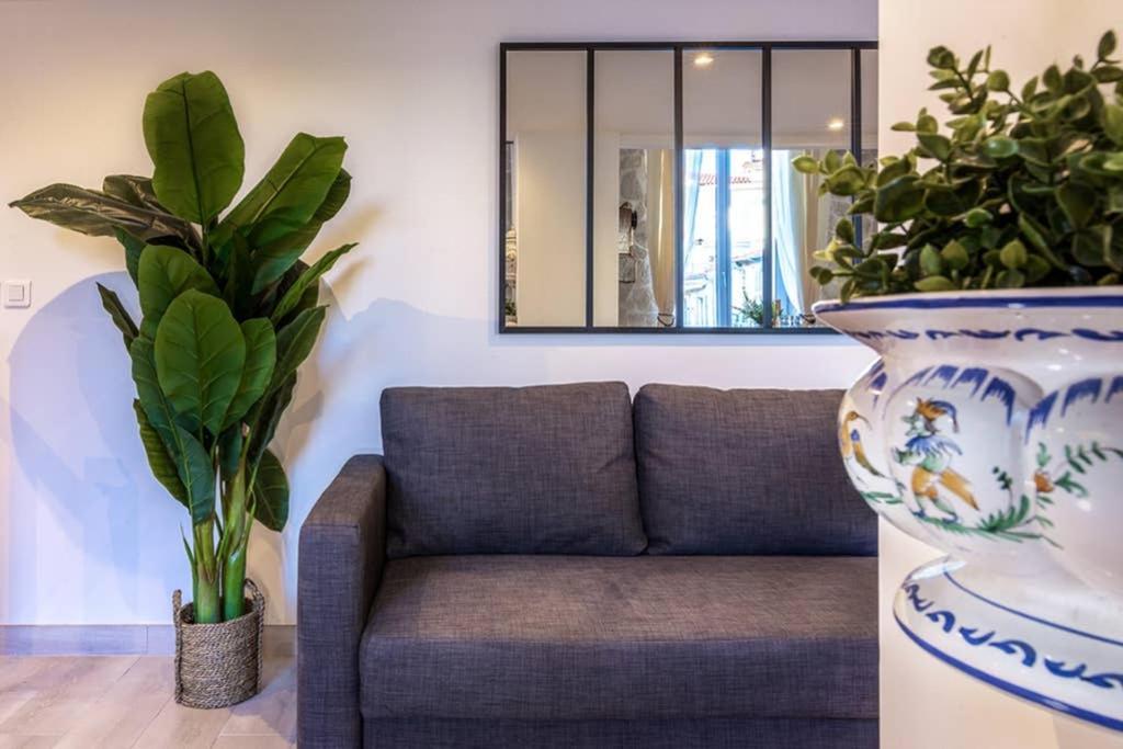 Penthouse Loft 5Min Palais Des Festivals And Beach Terrace View On Castle Кан Екстериор снимка